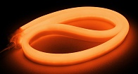 NeonLine ELF, боковой изгиб, 12В, IP68, 11мм, 5м, оранжевый