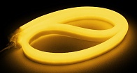 NeonLine ELF, боковой изгиб, 12В, IP68, 11мм, 5м, желтый