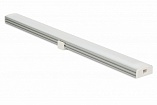 Профиль алюминиевый накладной ELF для LED с матовым экраном и комплектующими, h=8мм, 2м
