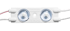 Модуль светодиодный ELFLED VIVO+ II PRO, 2SMD диод 2835, с линзой, 170гр.,12В, IP 67, белый