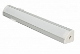Профиль алюминиевый угловой ELF для LED с матовым экраном и комплектующими, h=20мм, 2м