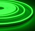 NeonLine ELF PVC интерьерный, боковой изгиб, 12В, IP53, 8мм, 1м, зеленый