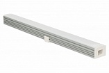 Профиль алюминиевый накладной ELF для LED с матовым экраном и комплектующими, h=13мм, 2м